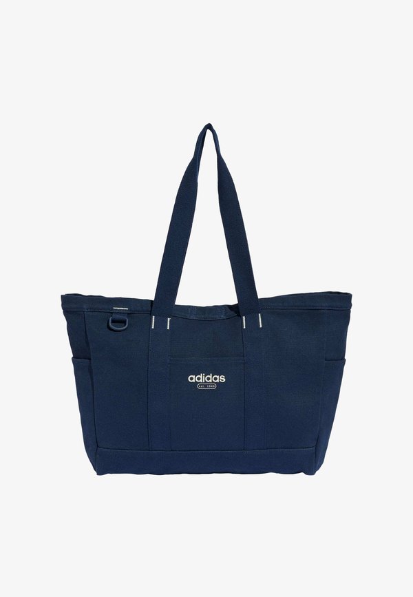 adidas Performance CANVAS TOTE BAG UNISEX - Tote bag - night indigo ivory
