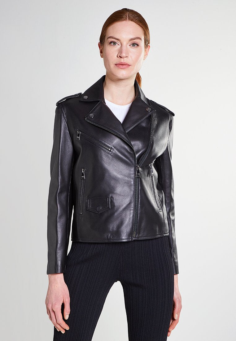 KARL LAGERFELD Lederjacke Media 1