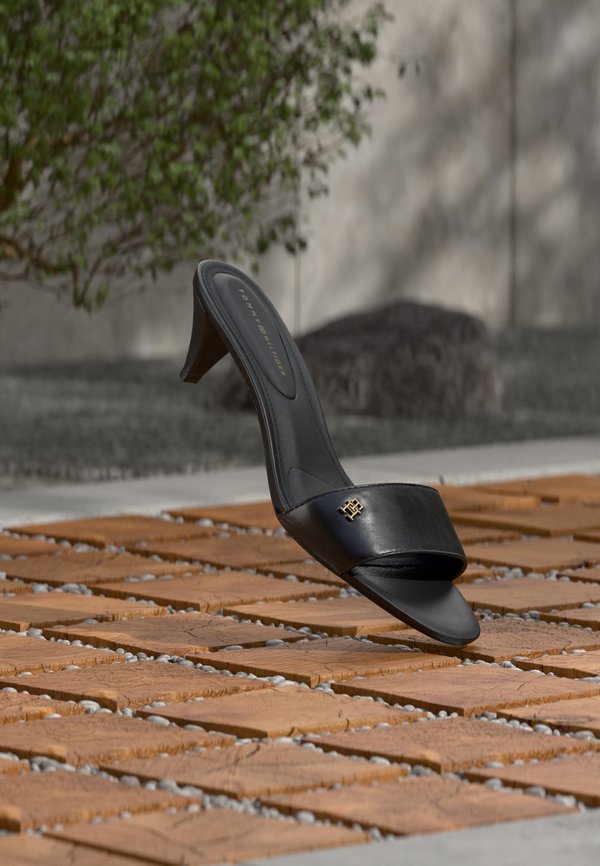 Tommy Hilfiger MID MULE - Mules - black