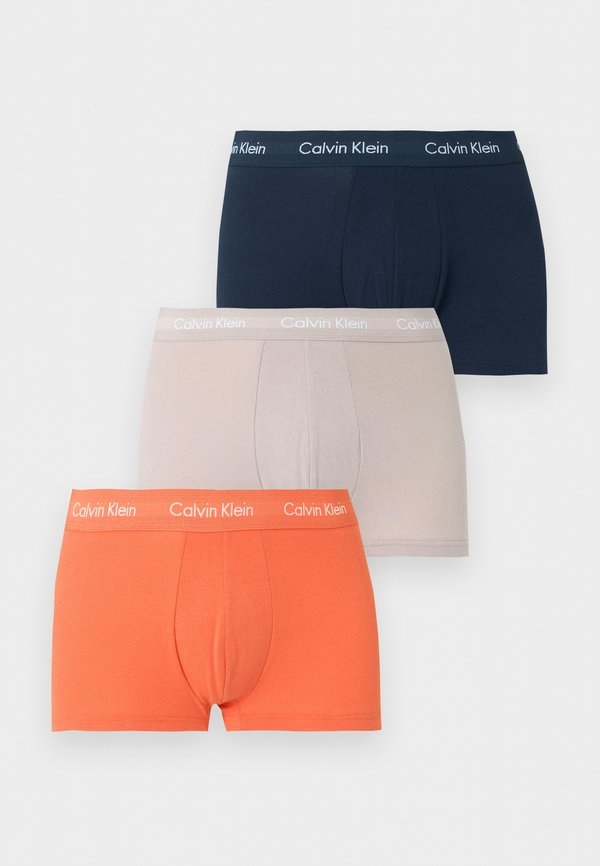 Calvin Klein Underwear 3 PACK  - Trunks - shoreline/fresh taupe/cayenne