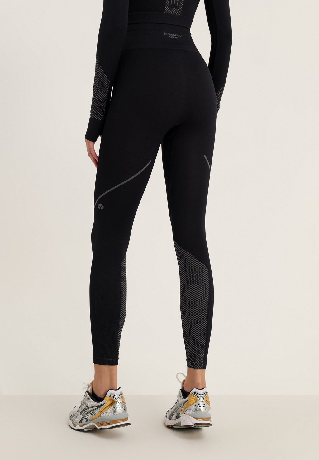 Even&Odd active 7/8 LENGTH HIGH RISE SEAMLESS LEGGINGS WITH CONTRAST PANEL