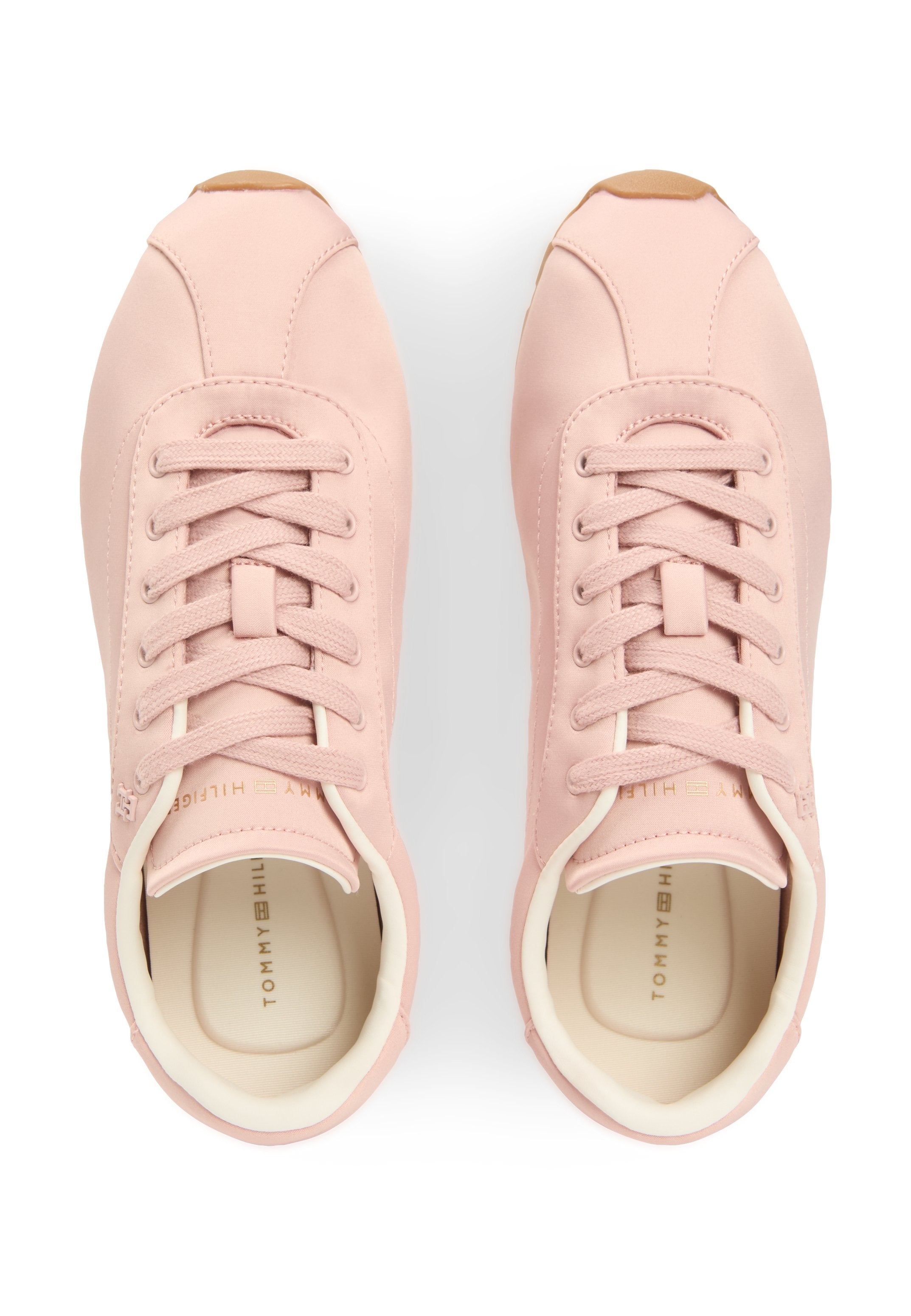 TH MONOGRAM SATIN TRAINERS Media 4
