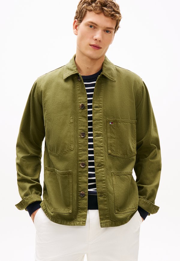 Tommy Hilfiger Summer jacket - dark artichoke