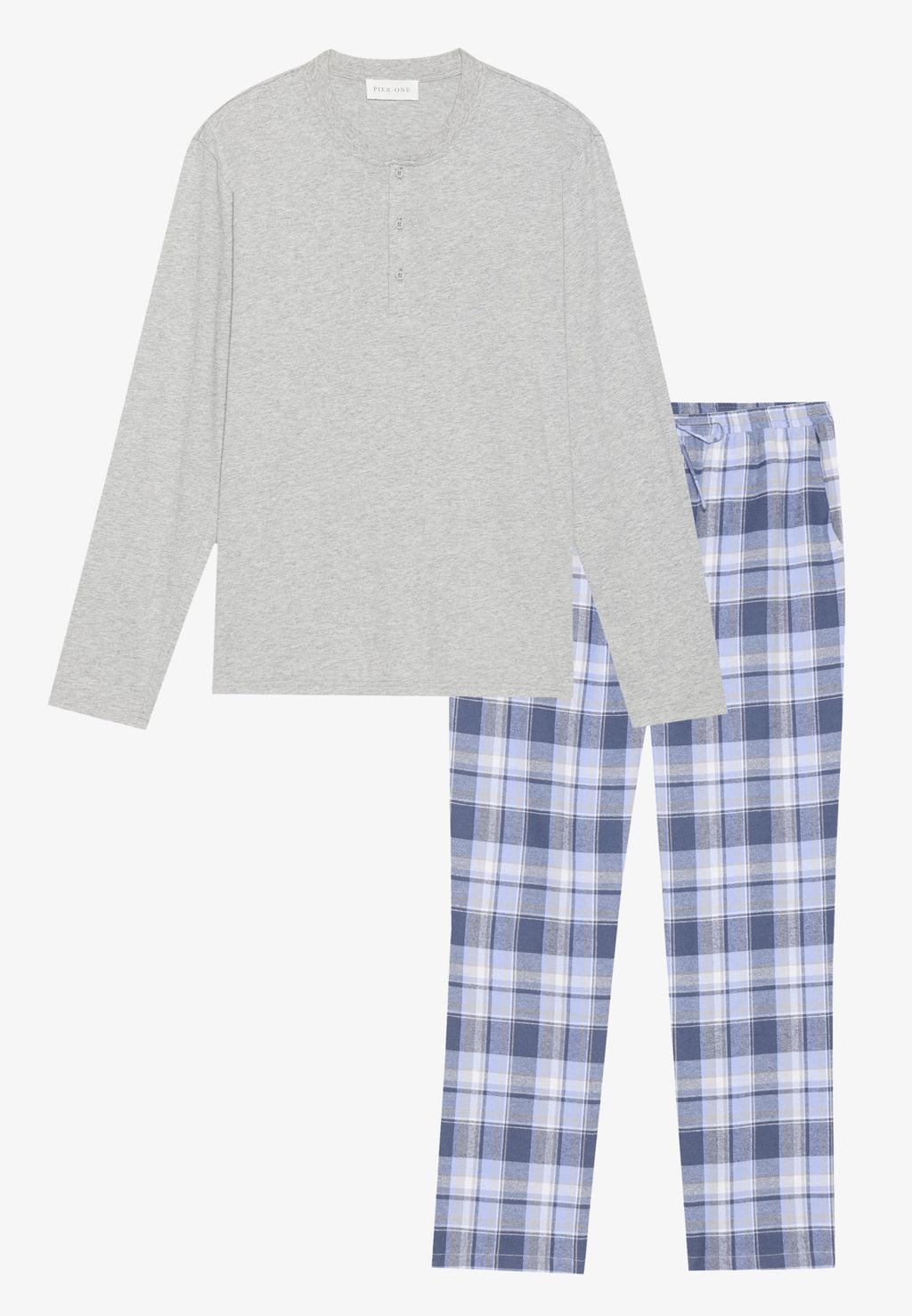Pier One CHECK NIGHTWEAR SET