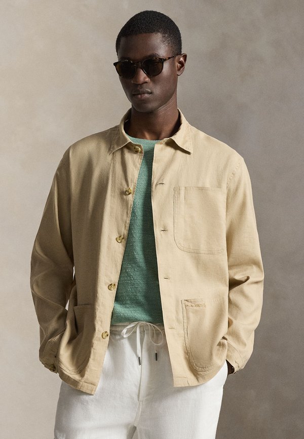 Polo Ralph Lauren STRETCH LINEN-COTTON OVERSHIRT