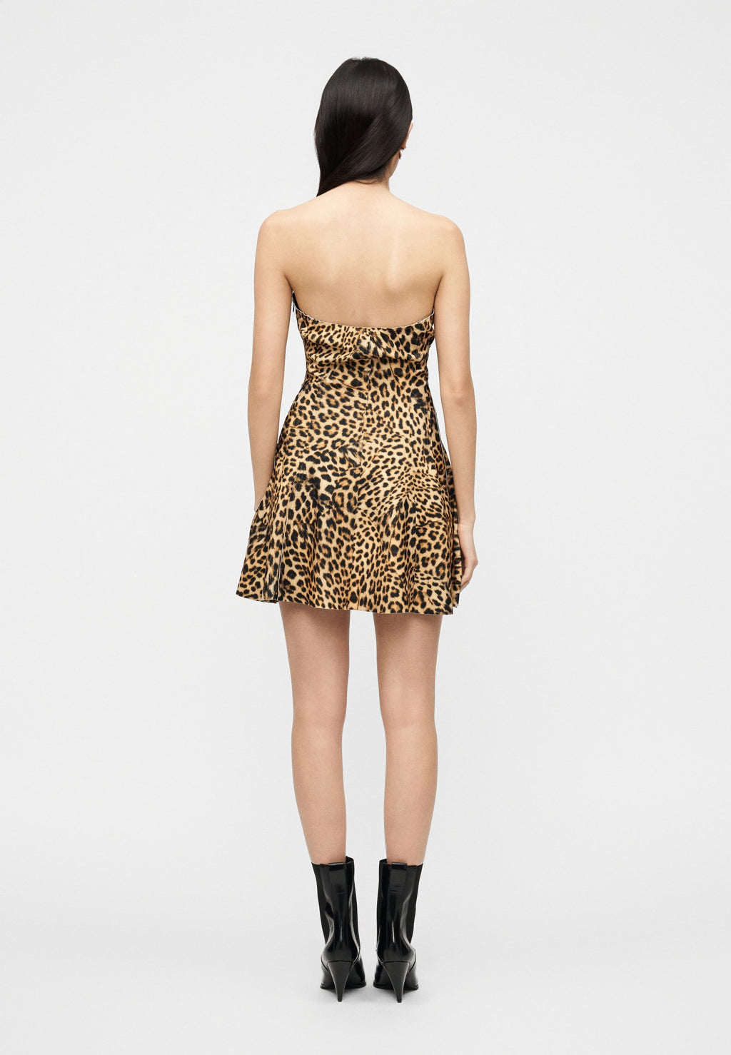 Norma Kamali STRAPLESS GRACE MINI DRESS