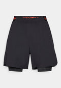 Under Armour VANISH WOVEN - 2-in-1 shorts - ultimate black/red