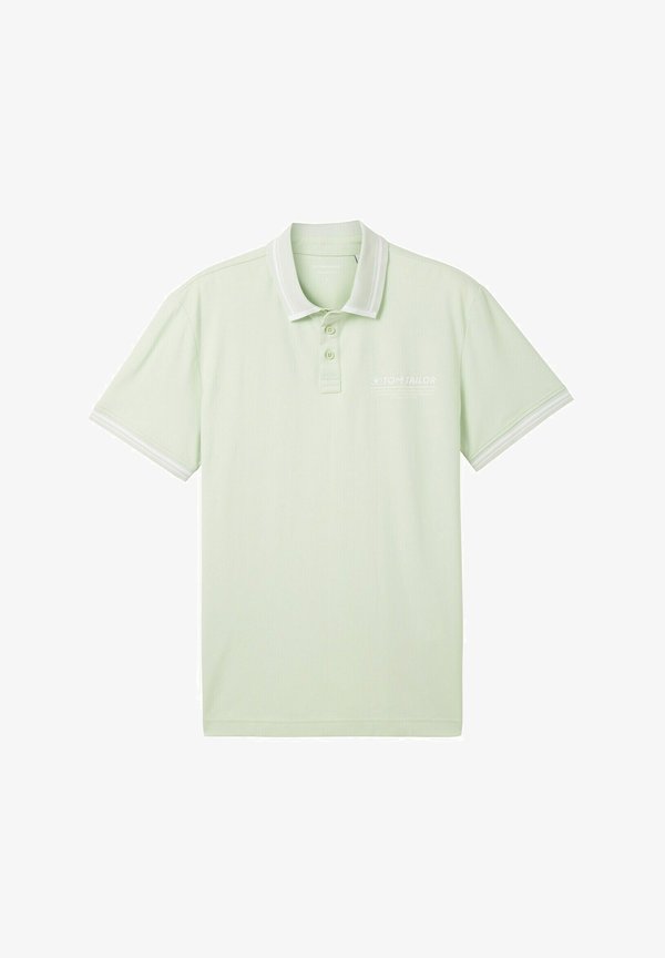 TOM TAILOR MIT LOGO - Polo shirt - tender sea green