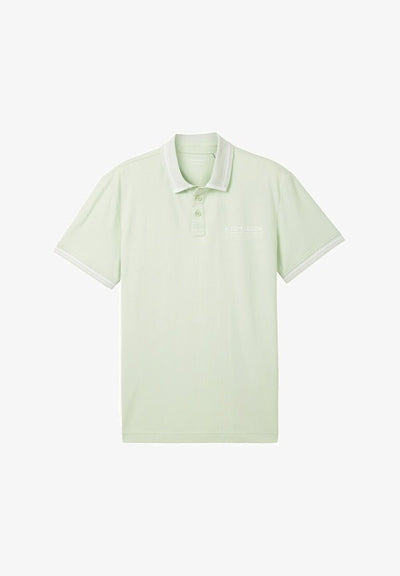 TOM TAILOR MIT LOGO - Polo shirt - tender sea green