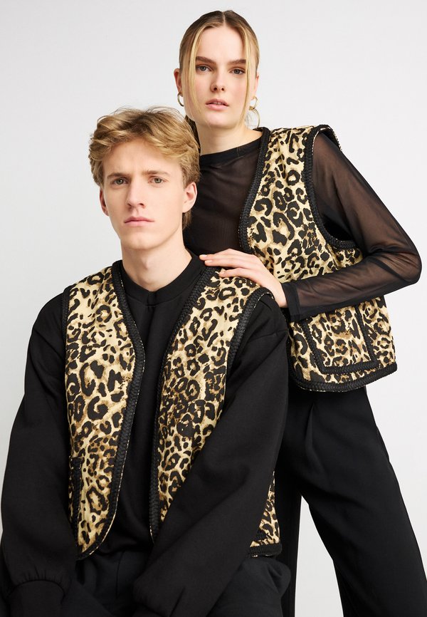 Sister Jane WARD LEOPARD VEST UNISEX