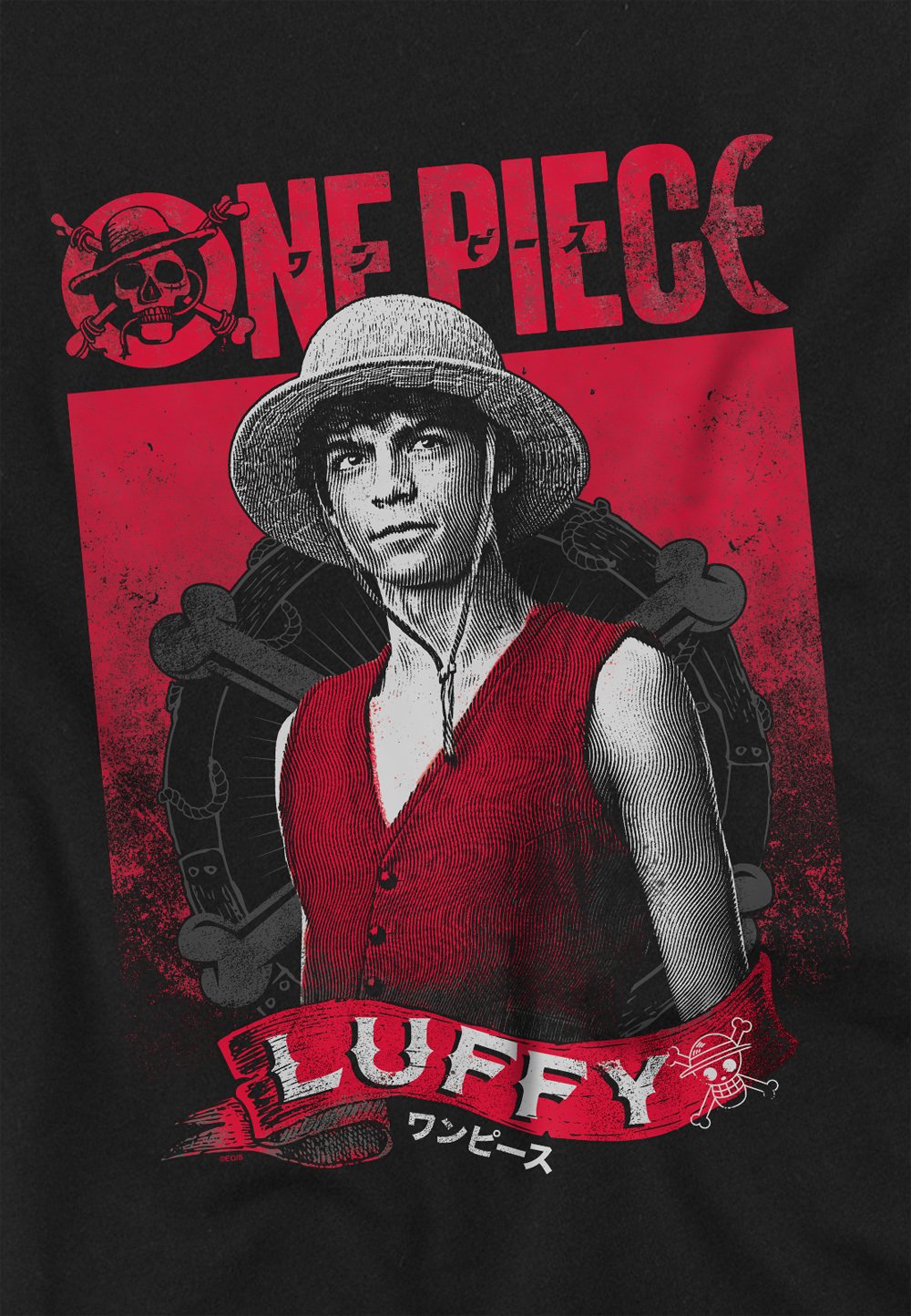 ONE PIECE LUFFY ETCHED PORTRAIT Media 4