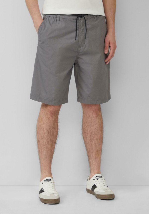 s.Oliver BERMUDA - Shorts - grau meliert
