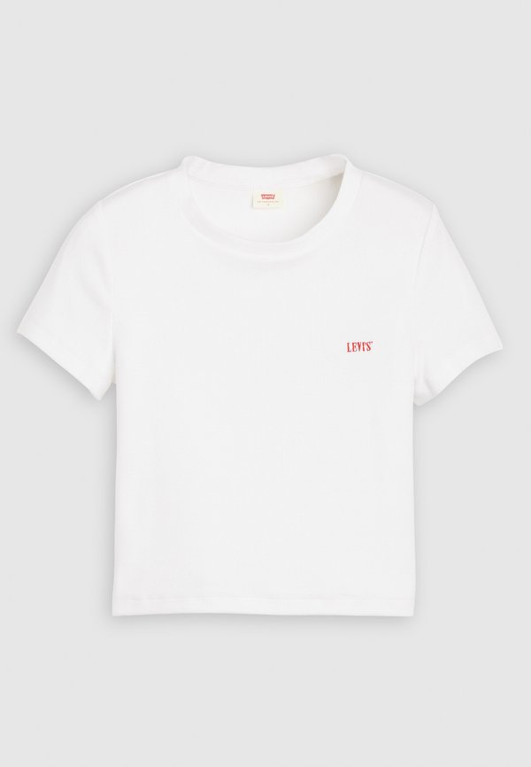 Levi's® ESSENTIAL SPORTY TEE - Print T-shirt - white