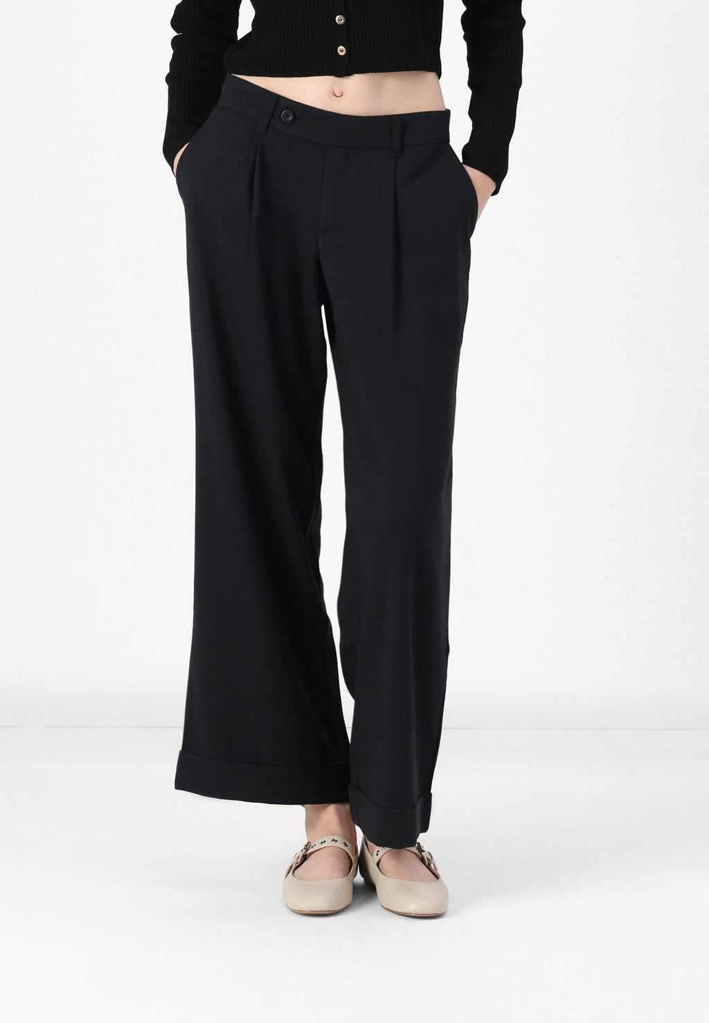 Hollister Co. TAILORED WIDE LEG