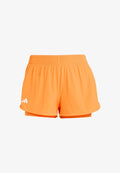 adidas Performance CLIMACOOL 2IN1 MATCH SHORTS - Sports shorts - pure orange