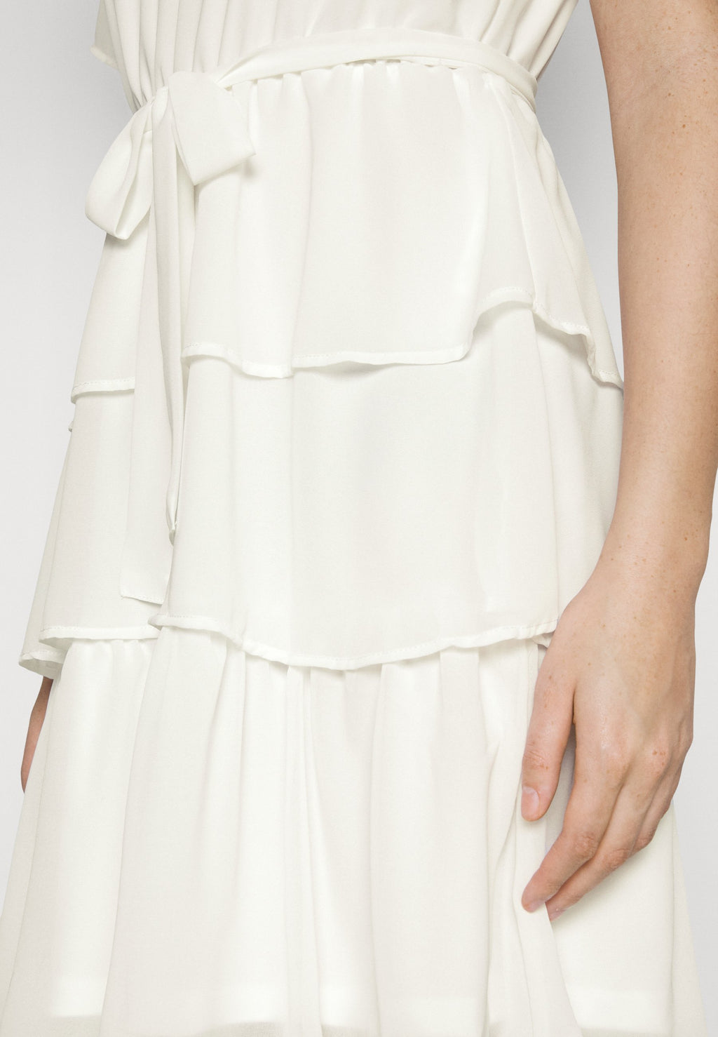 VILA VIURA V NECK SHORT LAYERED DRESS