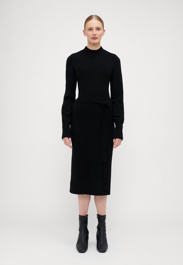 Vero Moda Tall VMPIPPA HIGHNECK DRESS  - Jumper dress - black