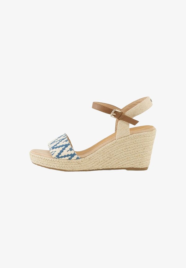 TOM TAILOR LICENCE - Espadrilles - offwhite/blue