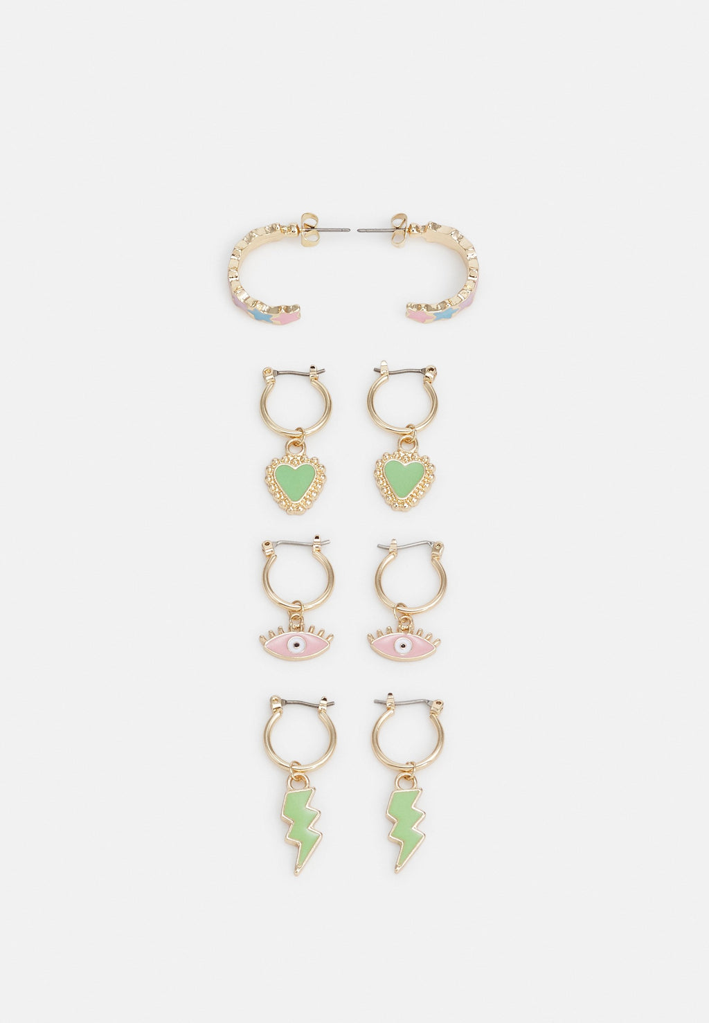 Pieces PCFENA EARRINGS 4 PACK