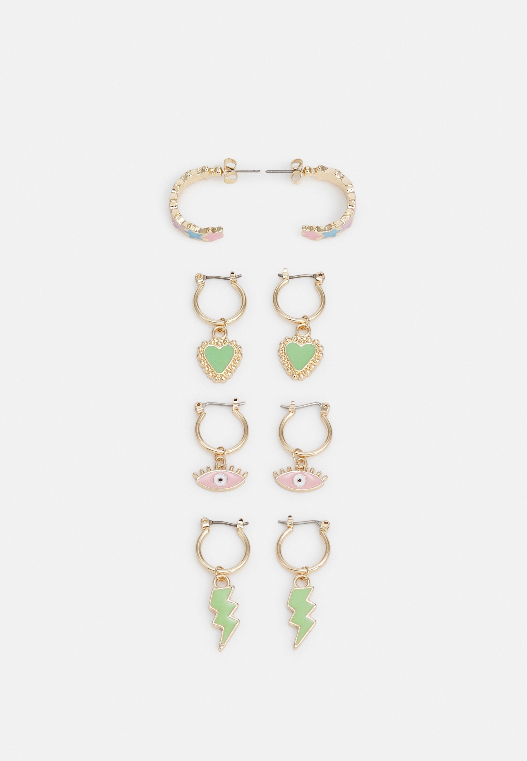Pieces PCFENA EARRINGS 4 PACK