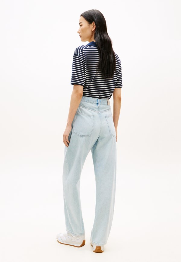 Tommy Hilfiger MID RISE TAPERED BARREL LEG JEANS