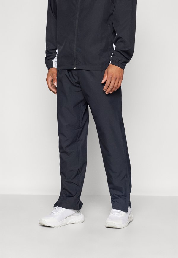 Under Armour RIVAL WOVEN - Outdoor trousers - black/white