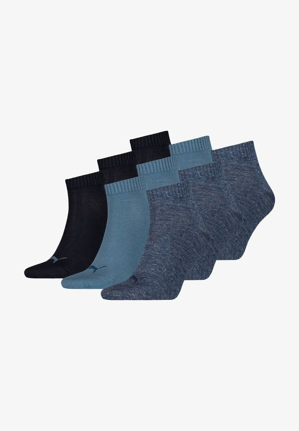 Puma 9 PACK - Sports socks - denim blue