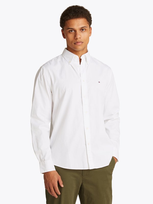 Tommy Hilfiger CORE FLEX SOLID SHIRT - Shirt - white