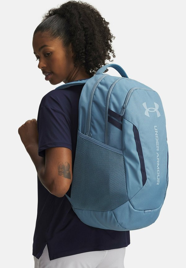 Under Armour HUSTLE 6.0 - Backpack - blue smoke
