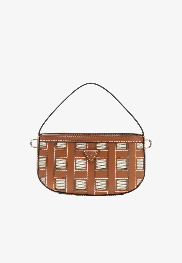 Guess FRANKIE HOBO TASCHE - Handbag - braun