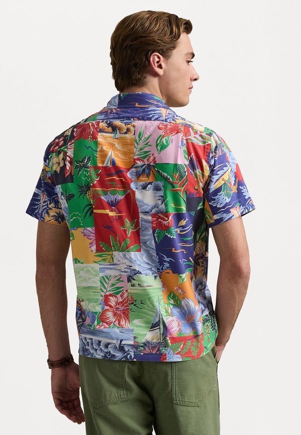 Polo Ralph Lauren CLASSIC FIT PATCHWORK PRINT OXFORD SHIRT