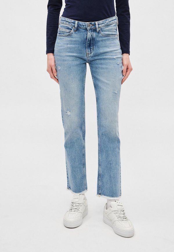 Marc O'Polo CROPPED LENGTH HIGH WAIST CUT HEM