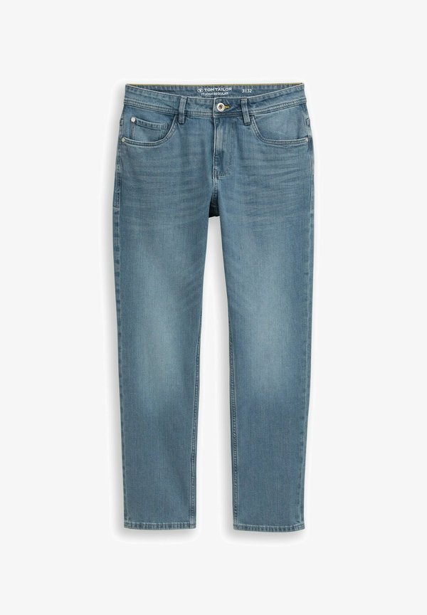 TOM TAILOR TTJOSH REGULAR SLIM FIT - Slim fit jeans - blue grey denim
