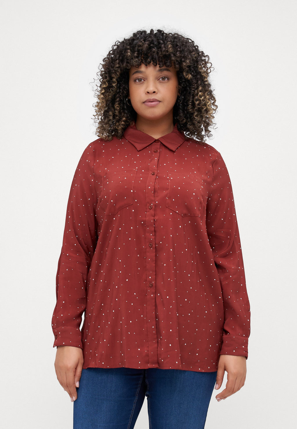CARPAULINE RHINESTONE SHIRT Media 3