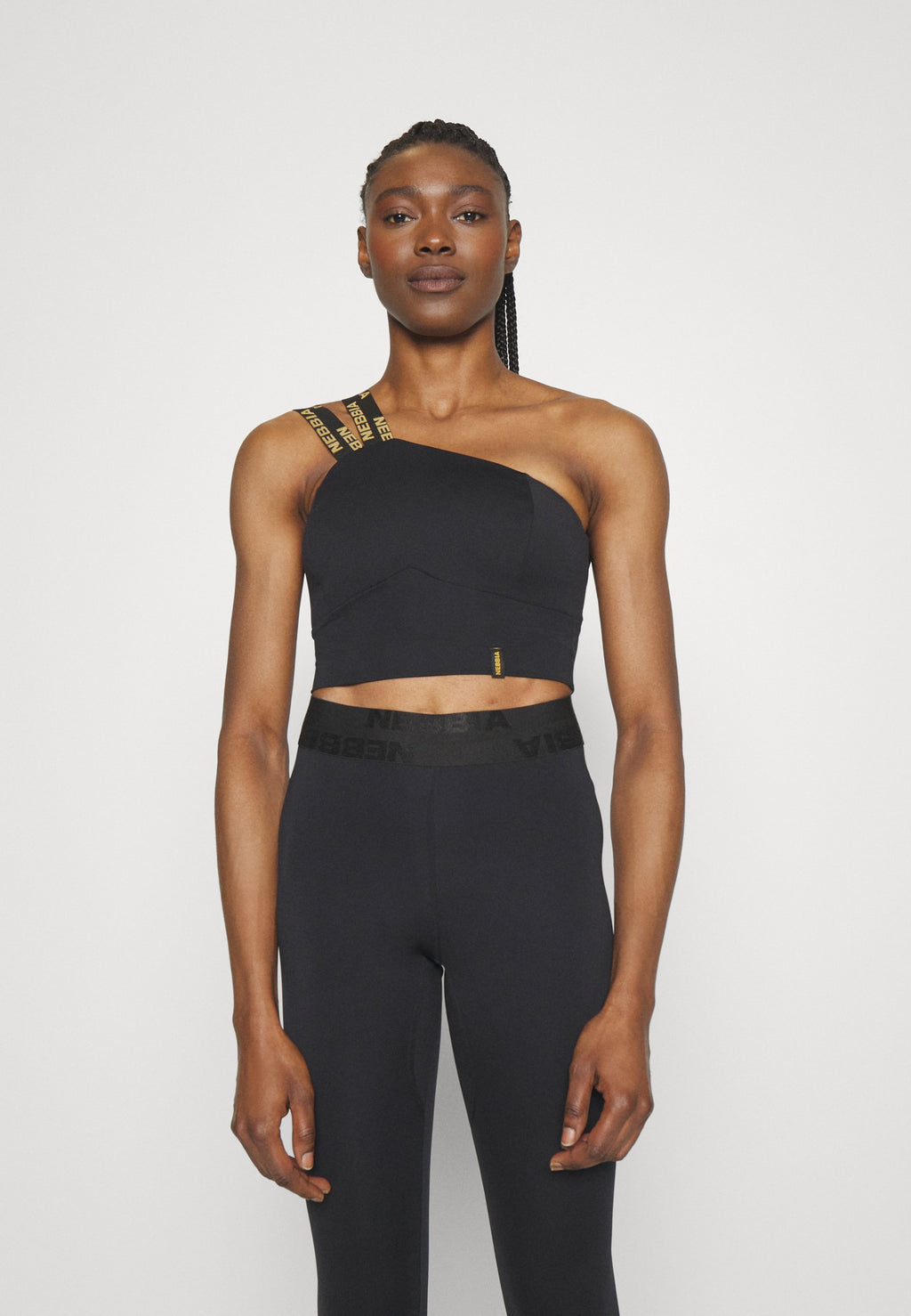 Nebbia NEBBIA WOMENS HIGH SUPPORT SPORTS BRA INTENSE ASYMMETRIC