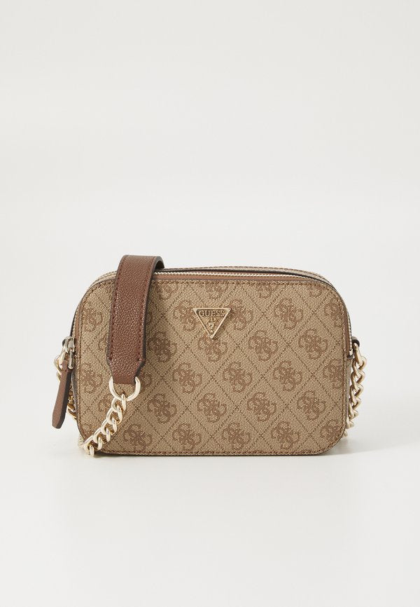 Guess NOELLE - Cross body bag - latte/brown
