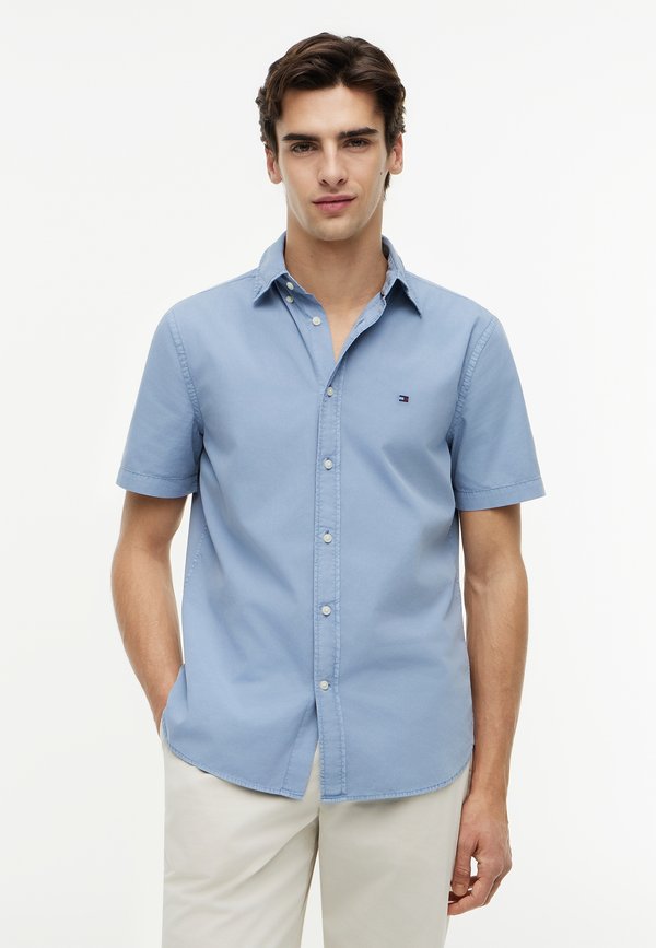 Tommy Hilfiger SHIRT GARMENT DYED - Shirt - brisk blue