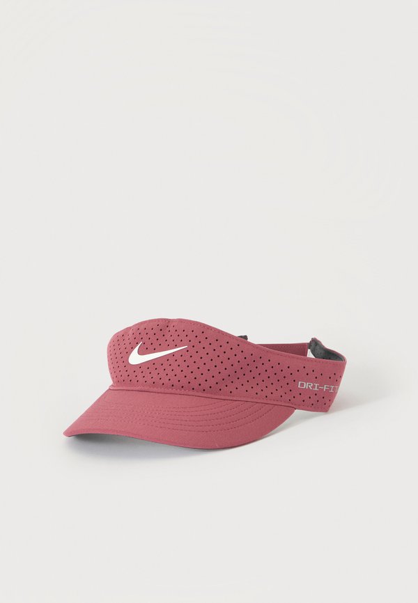 Nike Performance ACE VISOR UNISEX - Cap - pink/anthracite/white