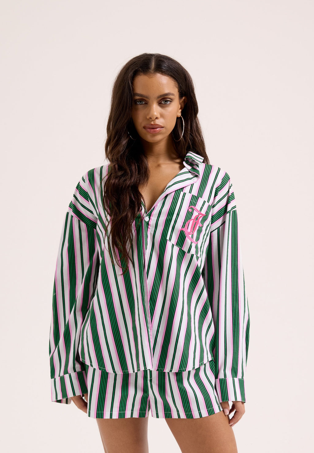 Juicy Couture STRIPE SLEEP SHIRT
