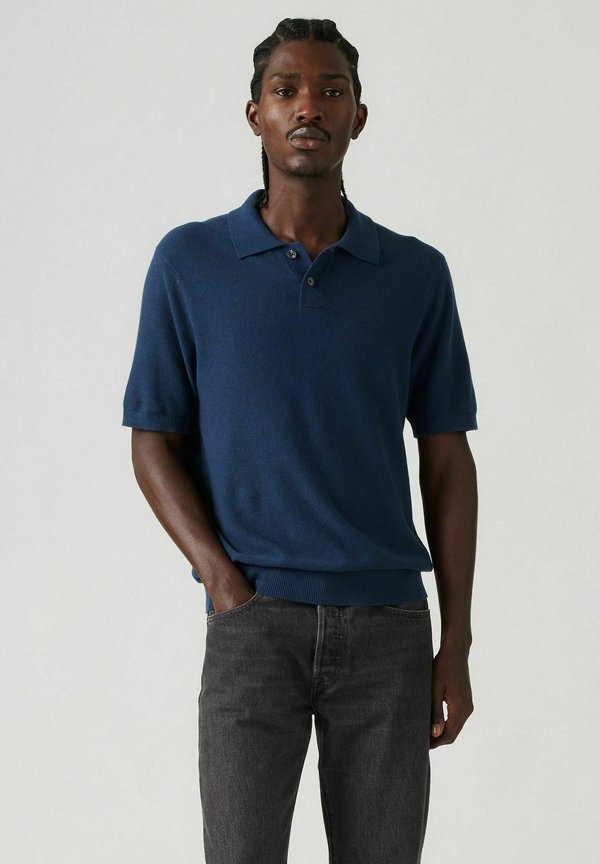Levi's® SWEATER KNIT POLO - Polo shirt - linen seed stitch