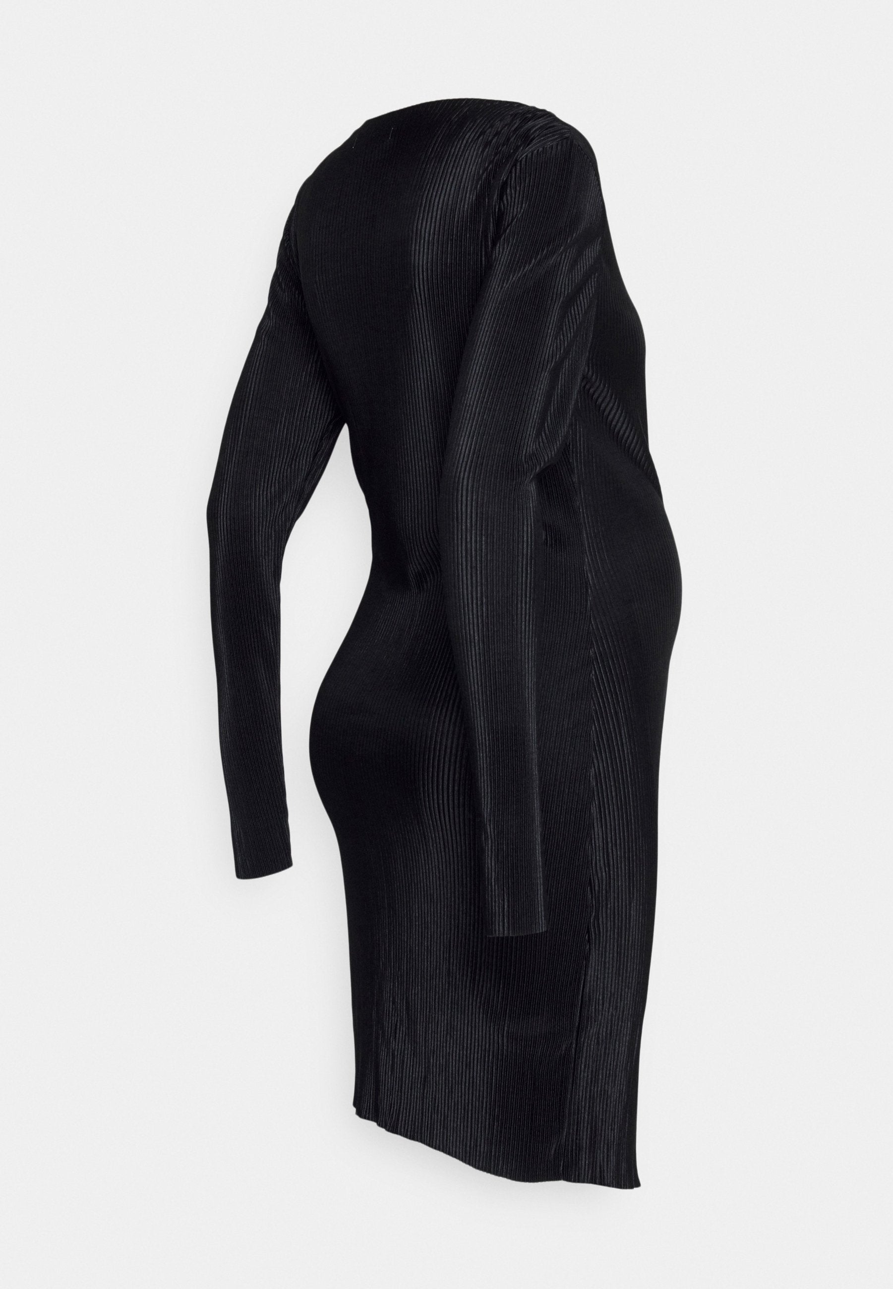 Glamorous Bloom PLISSE MINI DRESS WITH FUNNEL NECK
