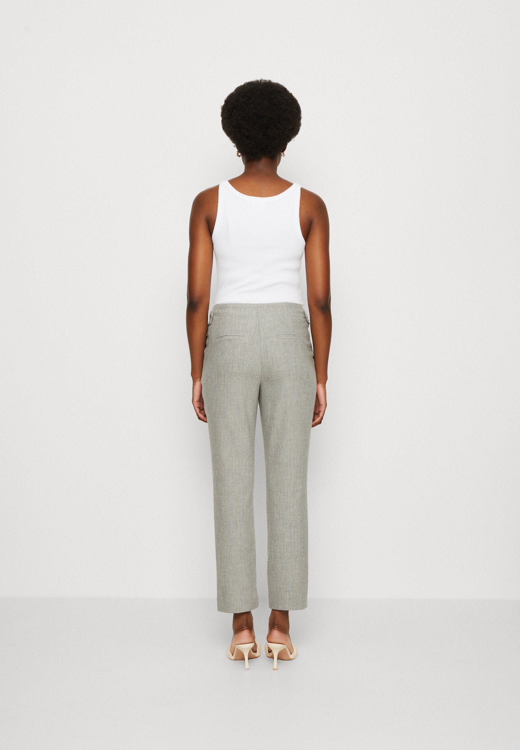 La Strada Unica PENNY PIN STRIPED ANCLE PANT