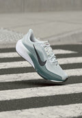Nike Performance AIR ZOOM PEGASUS 42 - Road running shoes - white/black/mineral slate/hyper pink