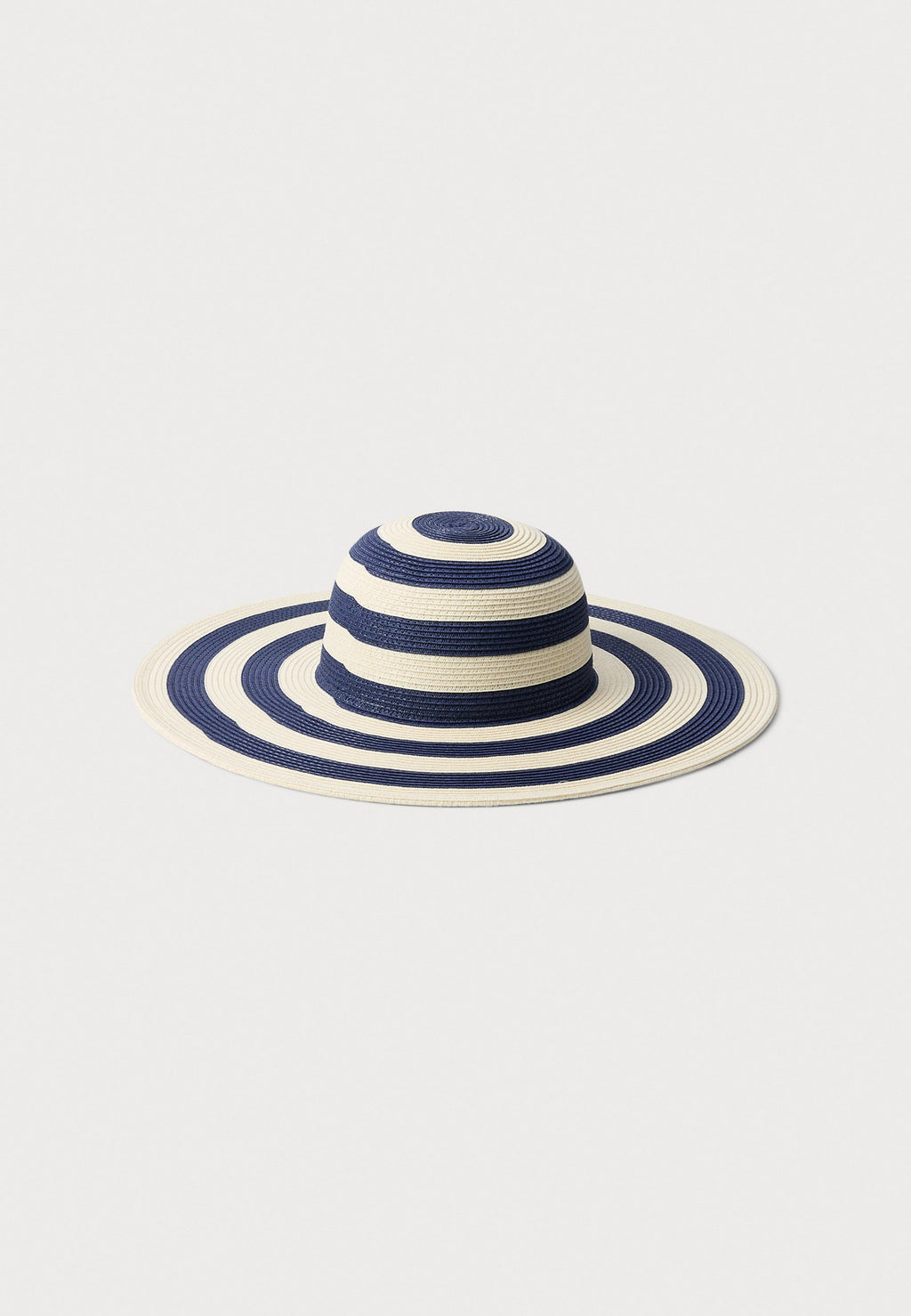 Lauren Ralph Lauren STRIPED STRAW SUN HAT