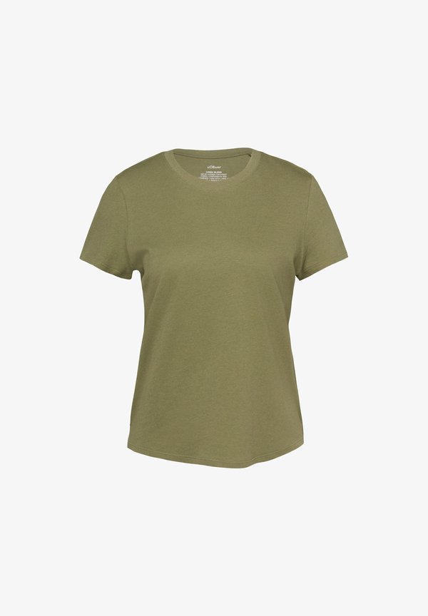 s.Oliver T-SHIRT - Basic T-shirt - olivgrün