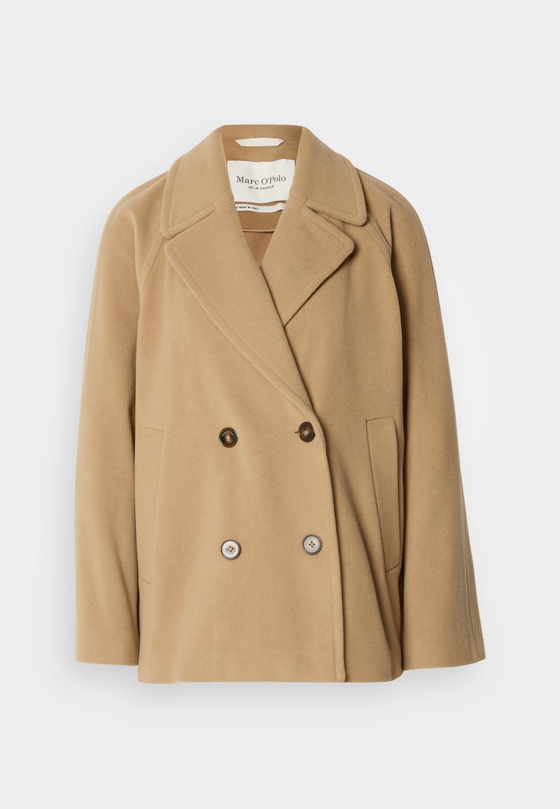 DOUBLE BREASTED WELT POCKETS LAPEL COLLAR Media 1
