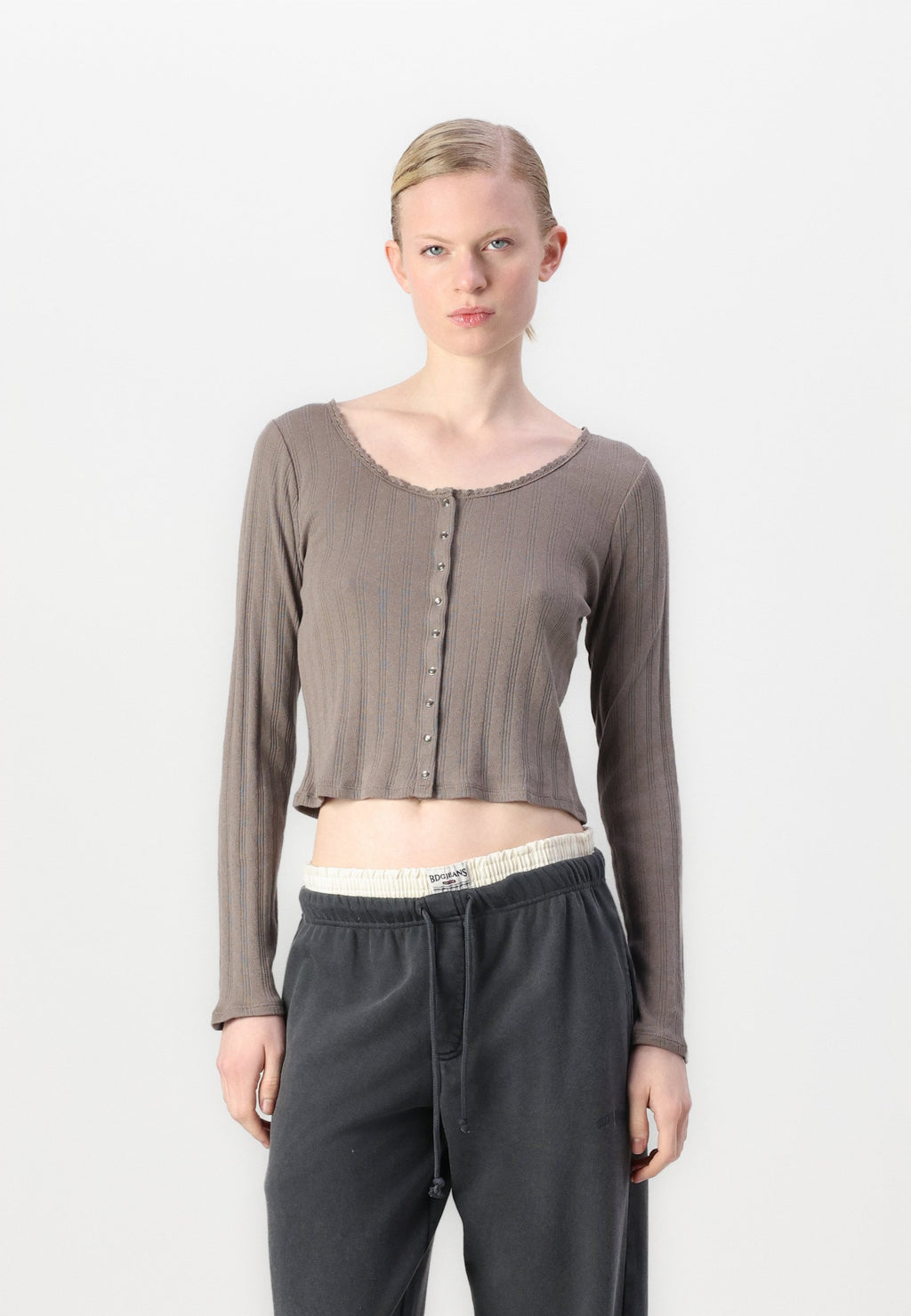 GAP POINTELLE SCOOP CARDI