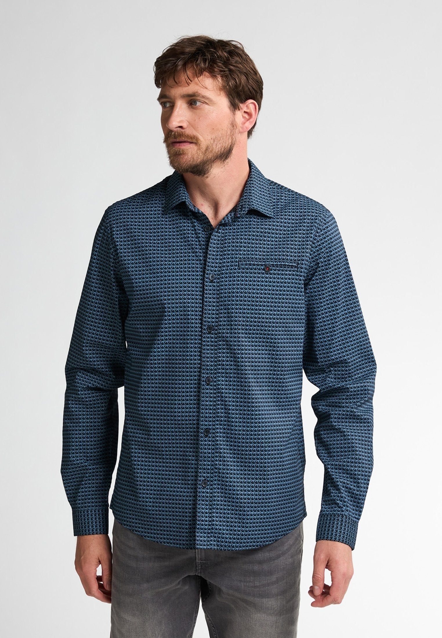 Petrol Industries FOND DU LAC LONG SLEEVE AOP