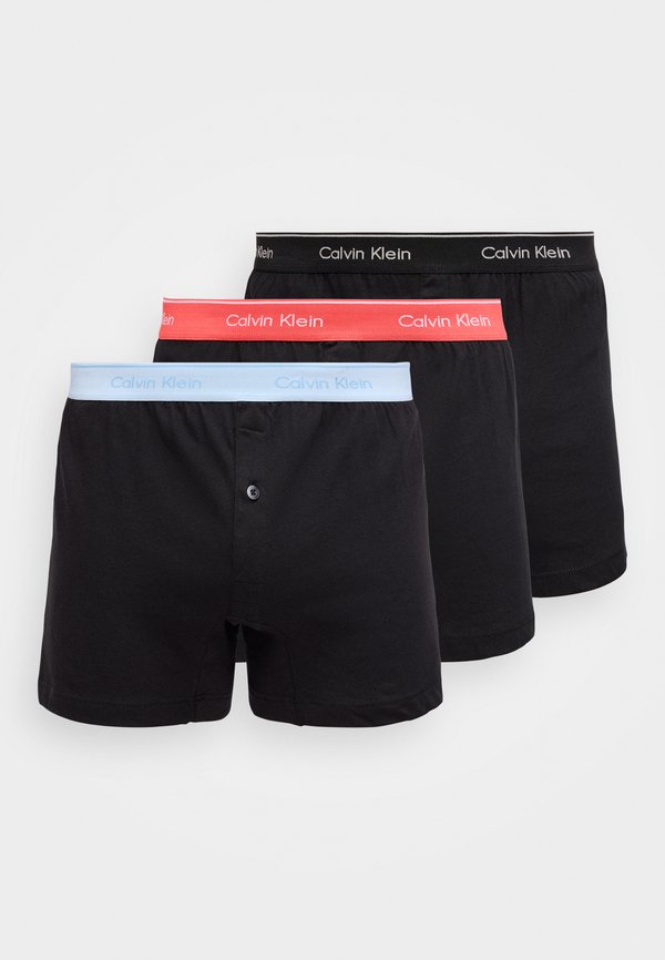 Calvin Klein Underwear TRADITIONAL 3 PACK - Boxer shorts - black/punch pink