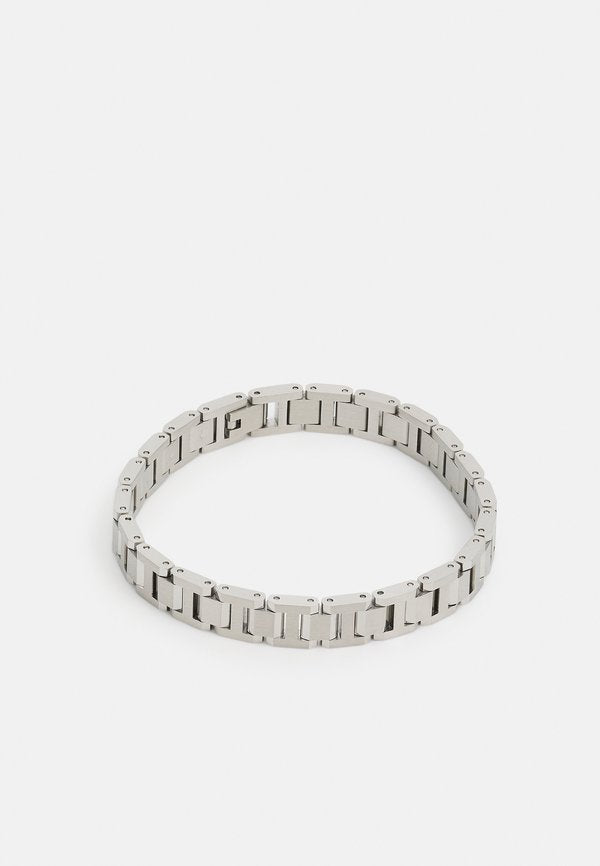 Calvin Klein BRUSHED LINK BRACELET - Bracelet - silver-coloured